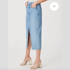 Paige - Angela Midi Skirt Color: Ysabel